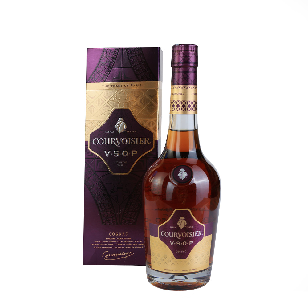 კონიაკი Courvoisier V.S.O.P. (ყუთით) 40% - 0.5ლ