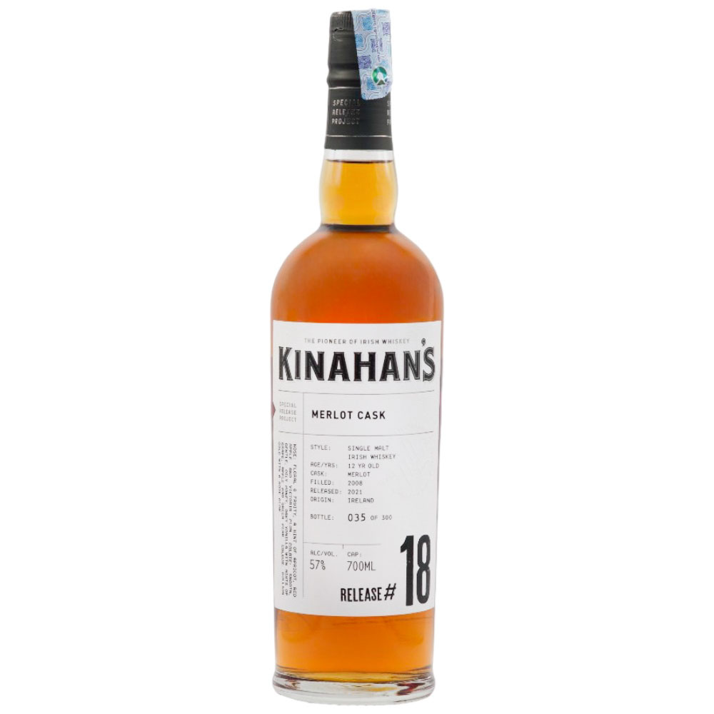 ვისკი Kinahans Merlot Cask 57% - 0.7ლ