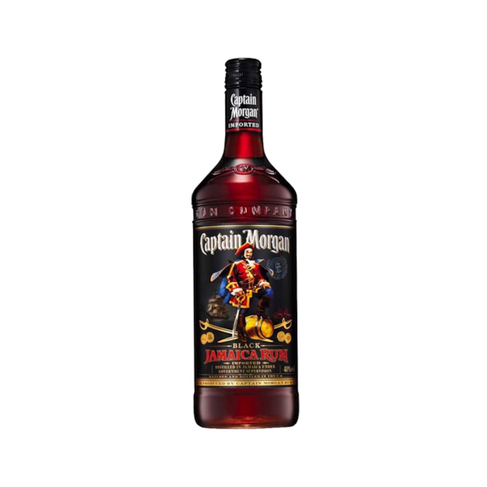 რომი Captain Morgan Black 40% - 0.7ლ