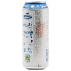 ლუდი Erdinger Brauhaus Helles 5.1% (ქილა) - 0.5ლ