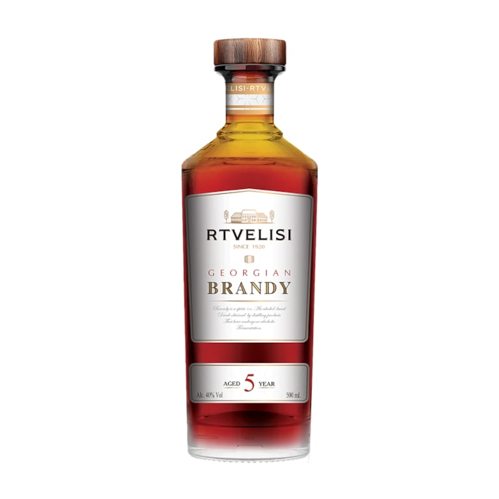 Brandy Rtvelisi 5* 40% - 0.5L