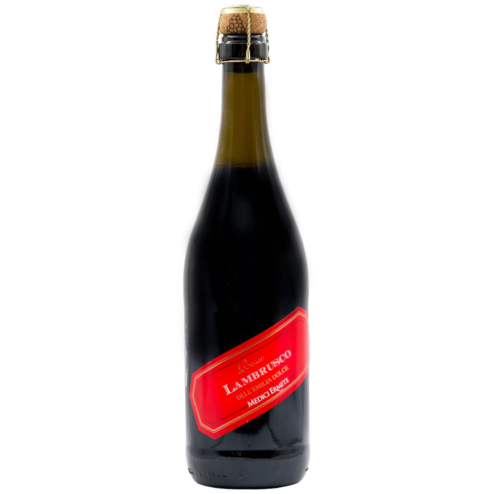 შუშხუნა ღვინო Rosso Dolce Lambrusco Emilia Medici Ermete 8.5% - 0.75ლ