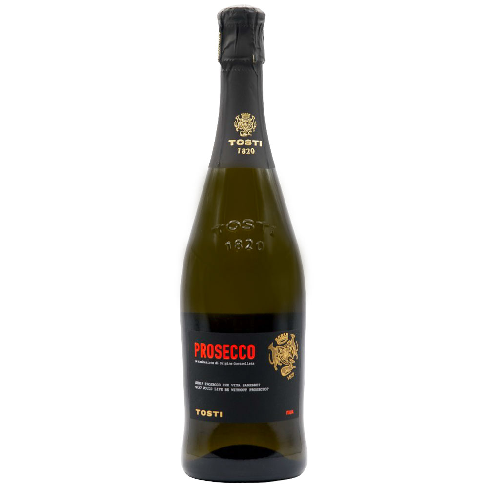 შუშხუნა ღვინო Prosecco DOC Extra dry Tosti 11% - 0.75ლ