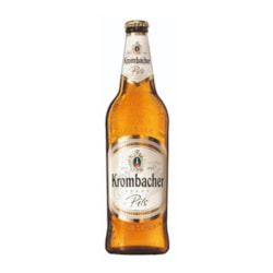 ლუდი Krombacher Pils (შუშა) 4.8% - 0.66ლ