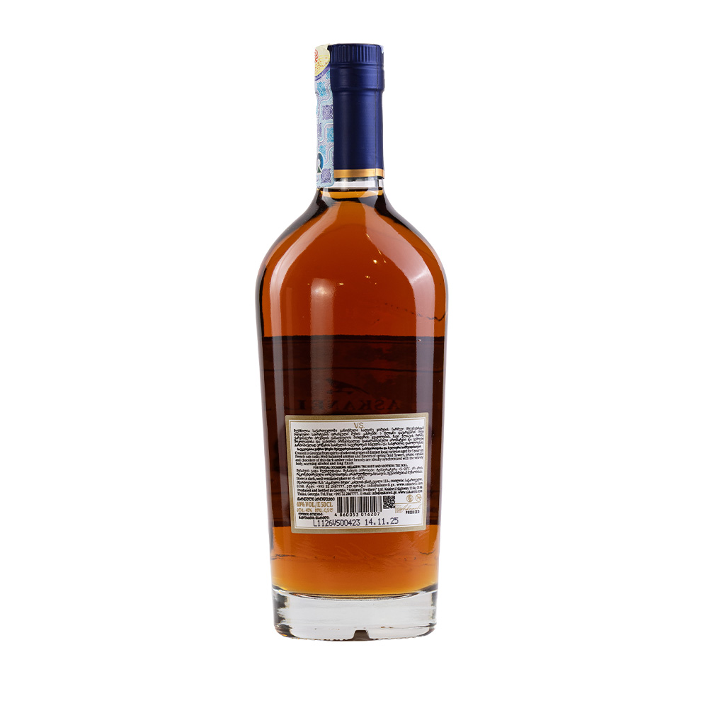 Brandy Askaneli Master Blender V.S. (With Box) 40% - 0.5L