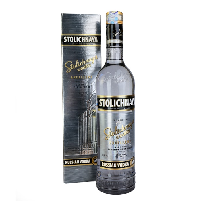 არაყი Stolichnaya Excellent (ყუთით) 40% - 0.7ლ