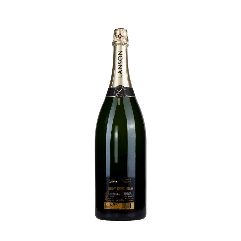 შამპანური Lanson Jeroboam Le Black Label Brut 12.5% - 3.0ლ