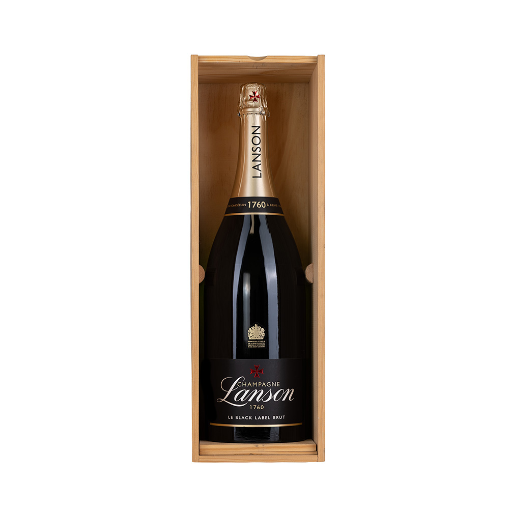 შამპანური Lanson Jeroboam Le Black Label Brut 12.5% - 3.0ლ