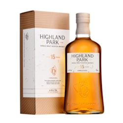 ვისკი Highland Park Single Malt Scotch 15 Y.O. (ყუთით) 44% - 0.7ლ