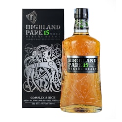 ვისკი Highland Park Single Malt Scotch 15 Y.O. (ყუთით) 44% - 0.7ლ