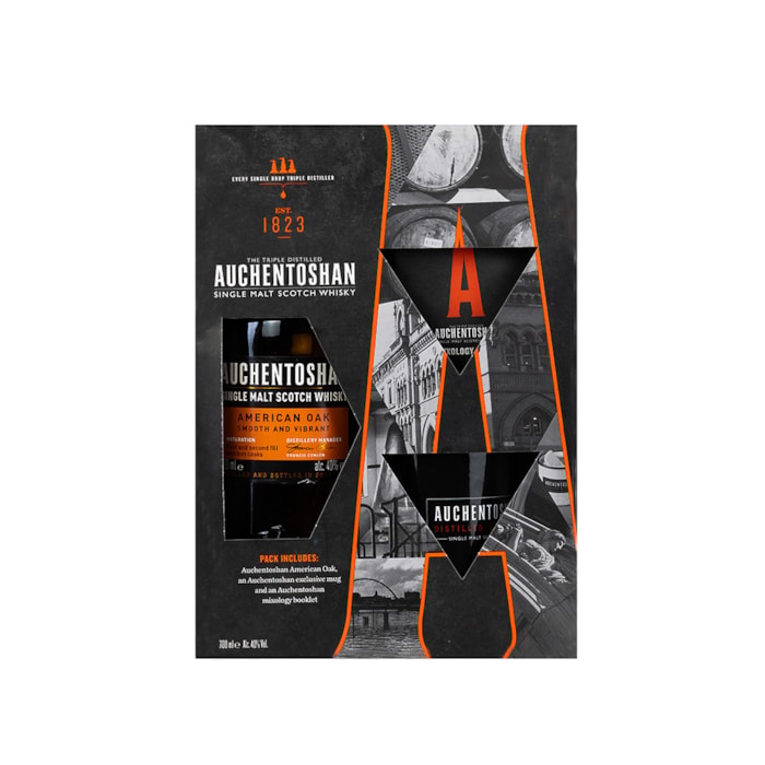 ვისკი Auchentoshan American Oak 40% (ჭიქით) - 0.7ლ