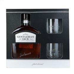 ვისკი Jack Daniels Gentleman 40% (+2 ჭიქა) - 0.7ლ