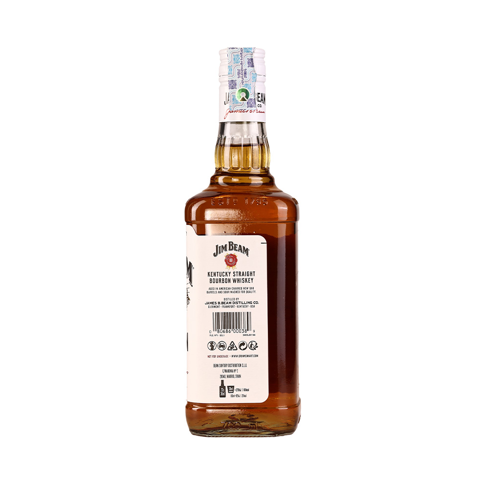 ბურბონი Jim Beam White 4 Y.O. 40% - 0.7ლ