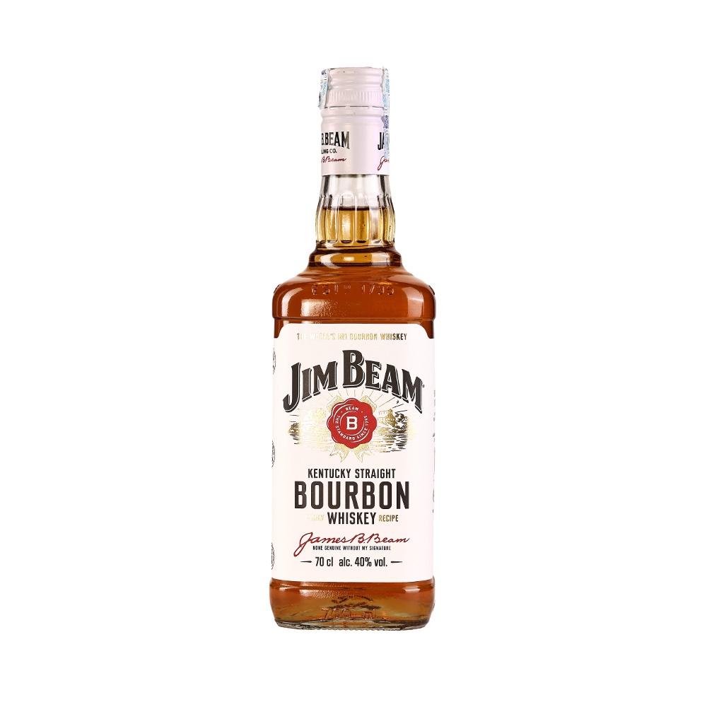 ბურბონი Jim Beam White 4 Y.O. 40% - 0.7ლ