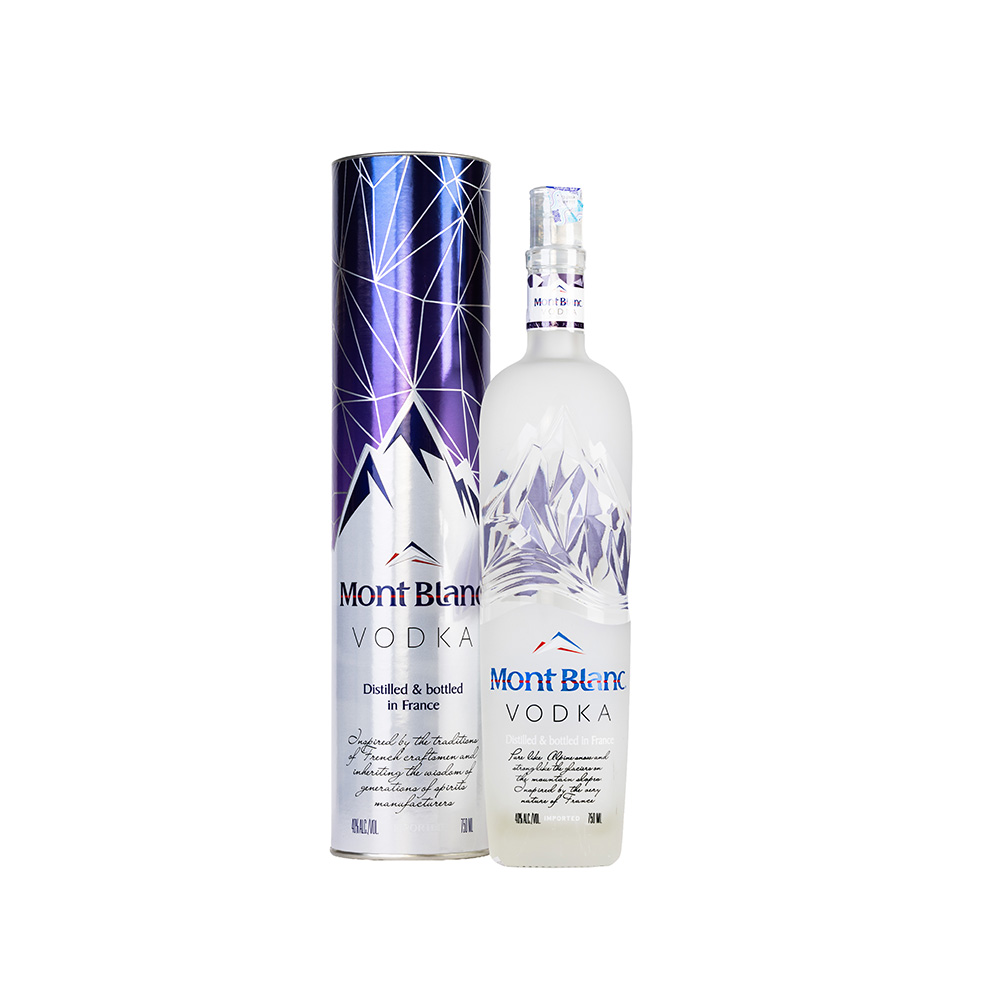 Vodka Mont Blanc (With Box) 40% - 0.75L