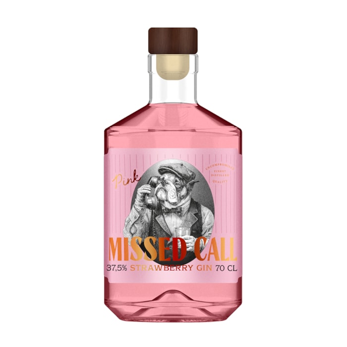 ჯინი Missed Call Strawberry 37.5% - 0.7ლ