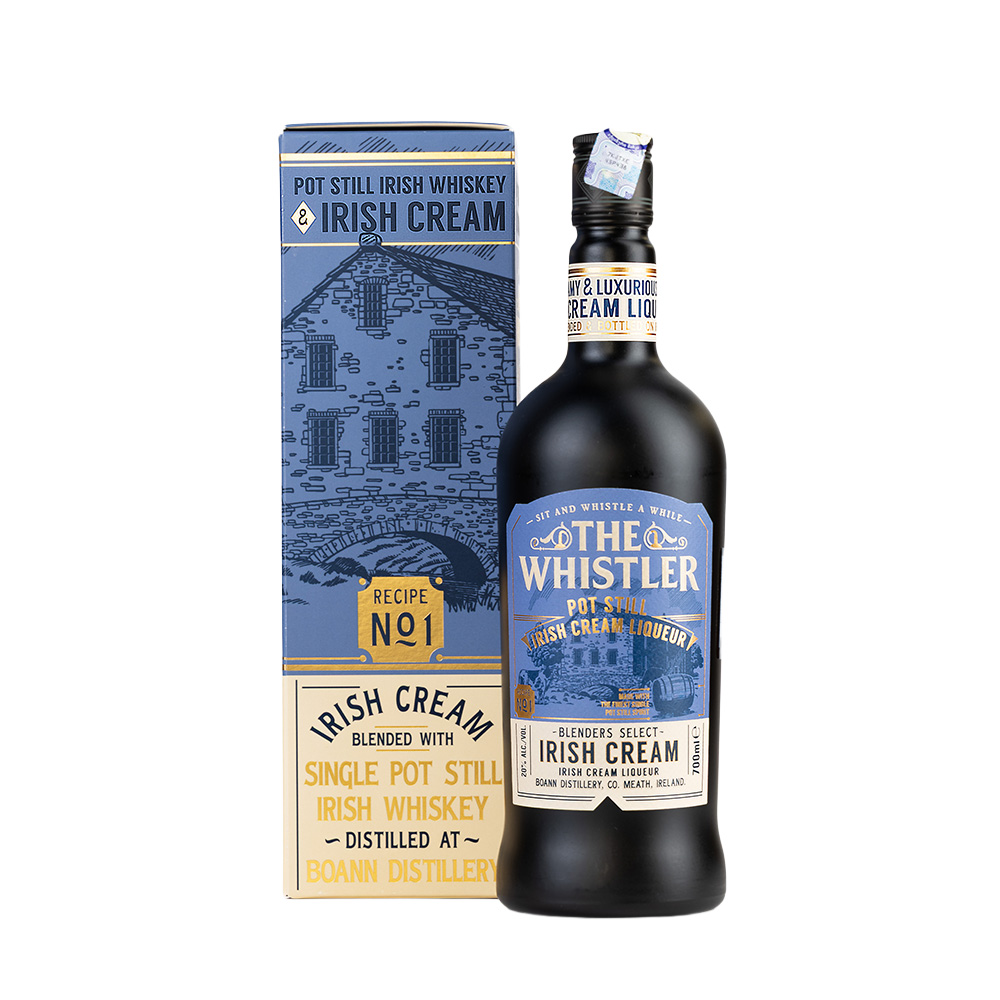 ლიქიორი The Whistler Pot Still Irish Cream 20% - 0.7ლ