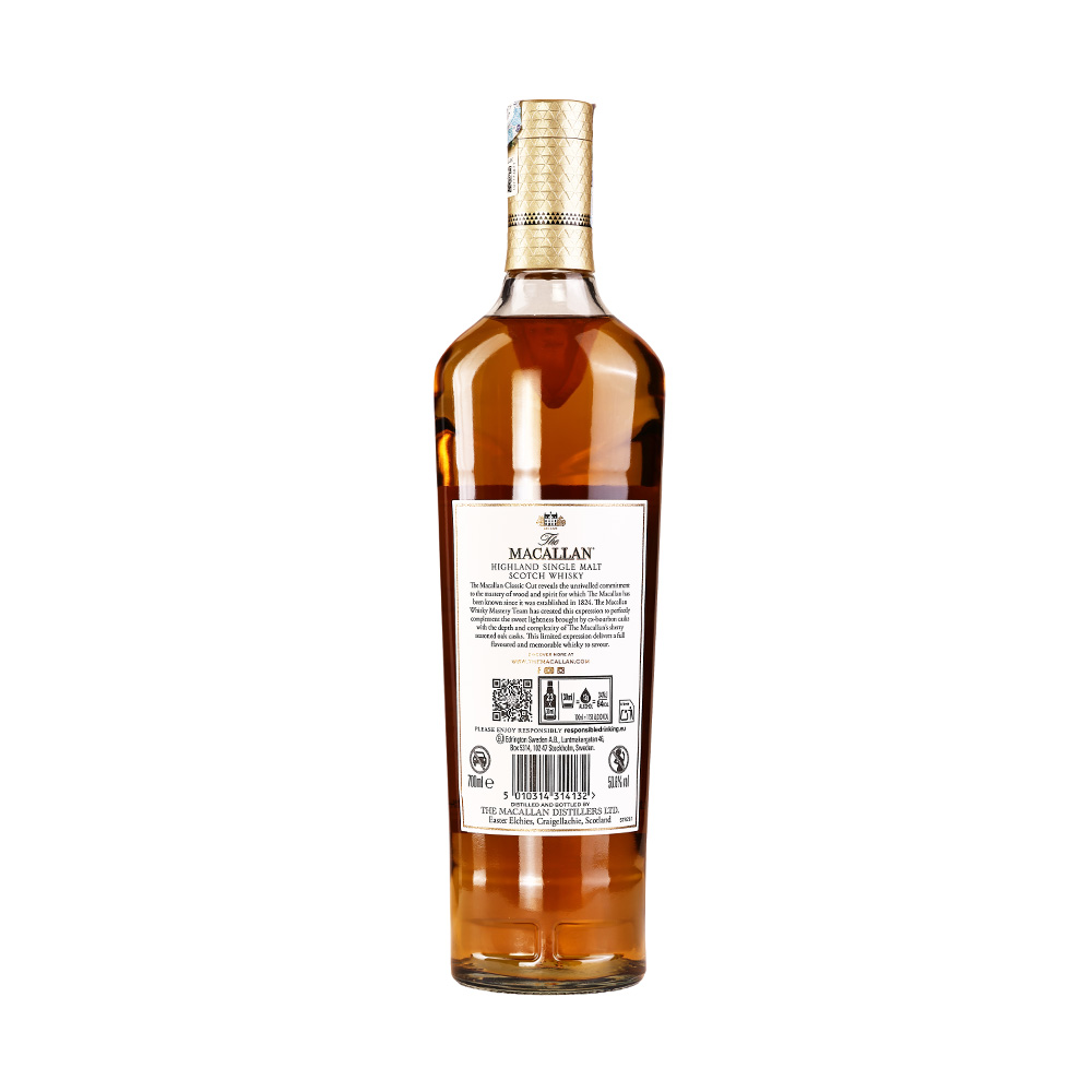ვისკი The Macallan Classic Cut 2025 Edition (ყუთით) 50.6% - 0.7ლ