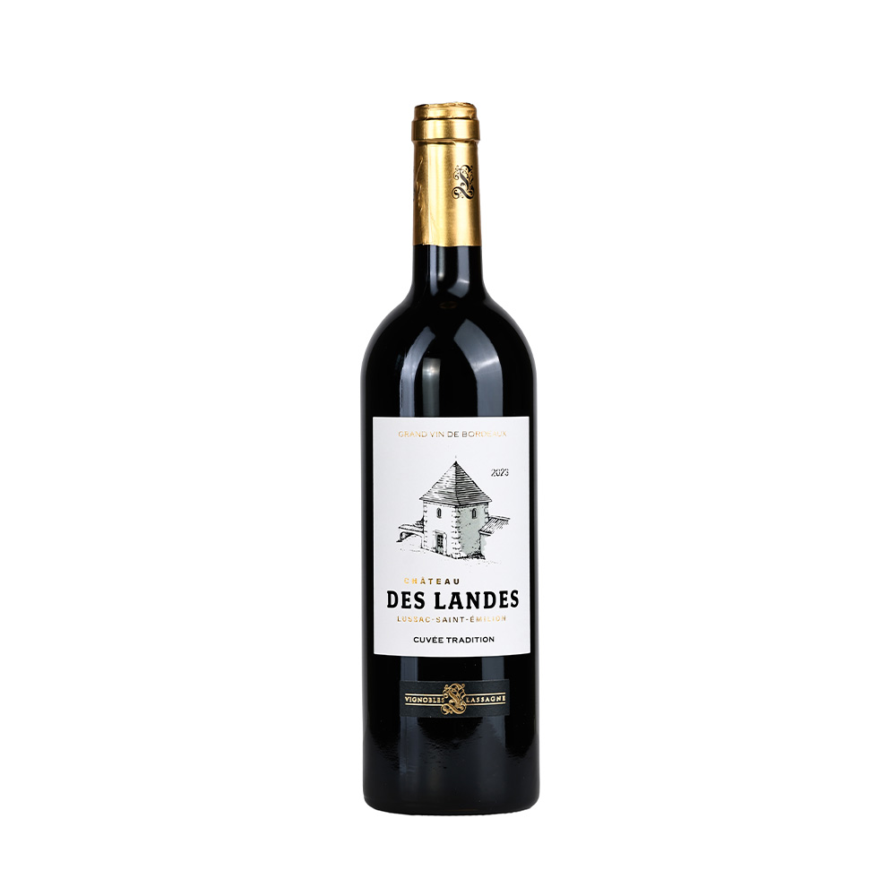 ღვინო Nicolas Lassagne Château des Landes Lussac-Saint-Émilion 12.5% - 0.75ლ