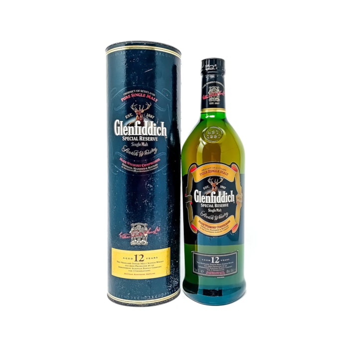 ვისკი Glenfiddich Special Reserve 12 Y.O. (ყუთით) 43% - 1.0ლ