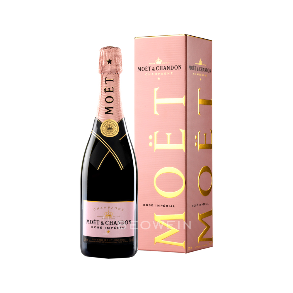 შამპანური Moët & Chandon Rosé Impérial 12% (ყუთით) - 0.75ლ