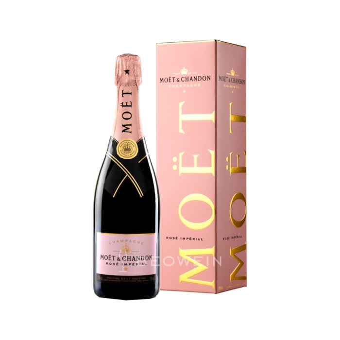 შამპანური Moët & Chandon Rosé Impérial 12% (ყუთით) - 0.75ლ