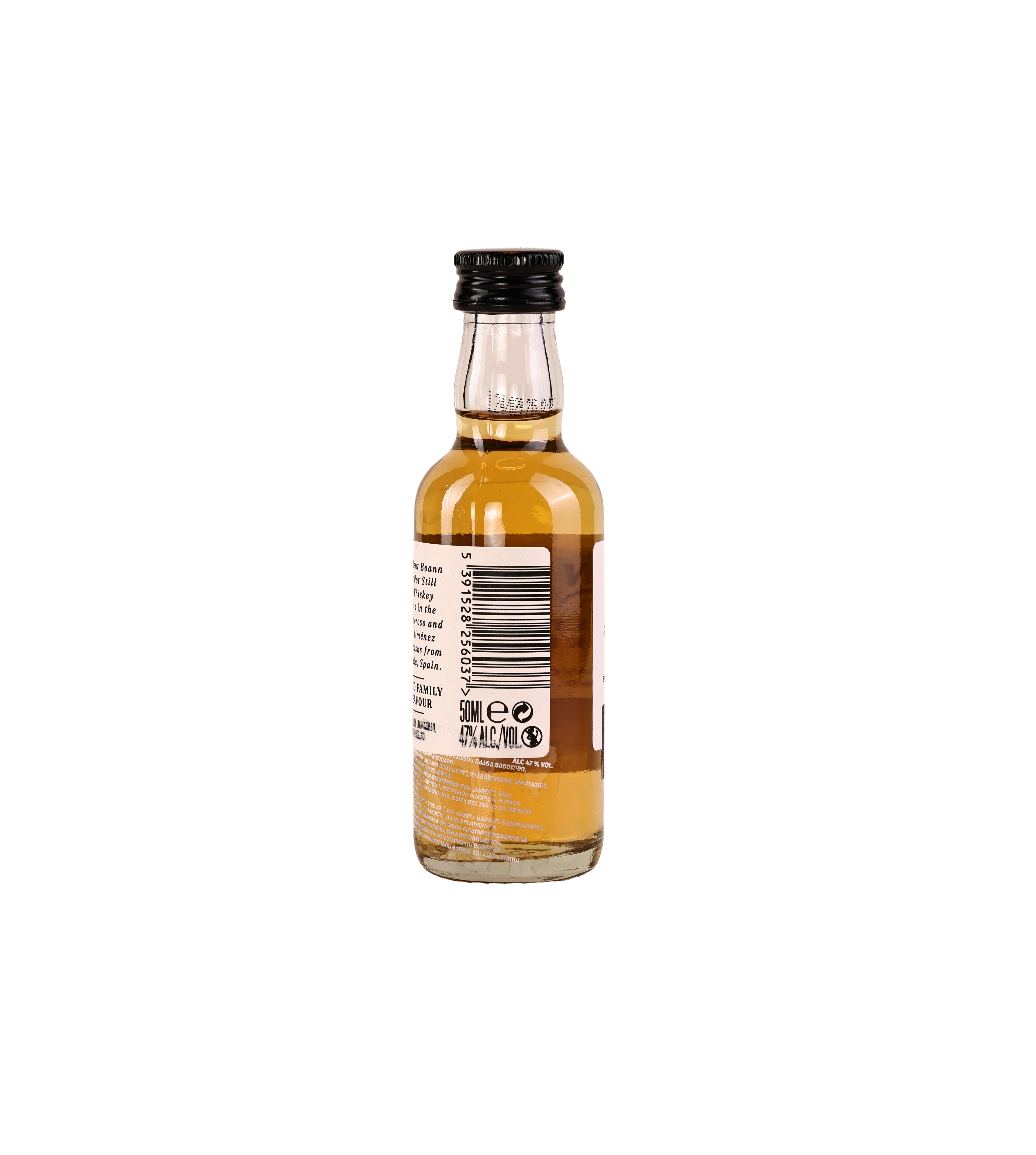 ვისკი Boann Distillery Single Pot Still P.X. Cask 47% - 0.05ლ