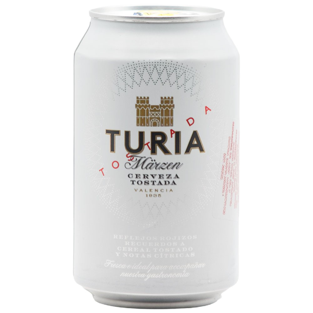 ლუდი Turia Valencia (ქილა) 5.4% - 0.33ლ