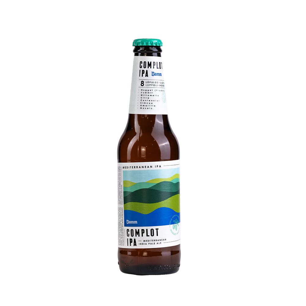 Beer Complot IPA Damm (Glass) 6.6% - 0.33L
