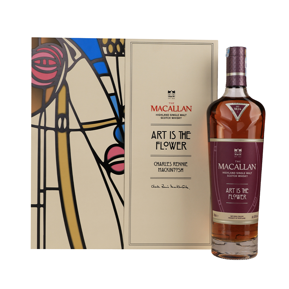 ვისკი The Macallan Art Is The Flower Single Malt Scotch 50.4% - 0.7ლ
