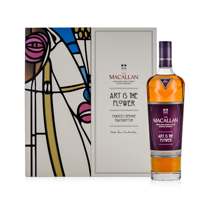 ვისკი The Macallan Art Is The Flower Single Malt Scotch (ყუთით) 50.4% - 0.7ლ