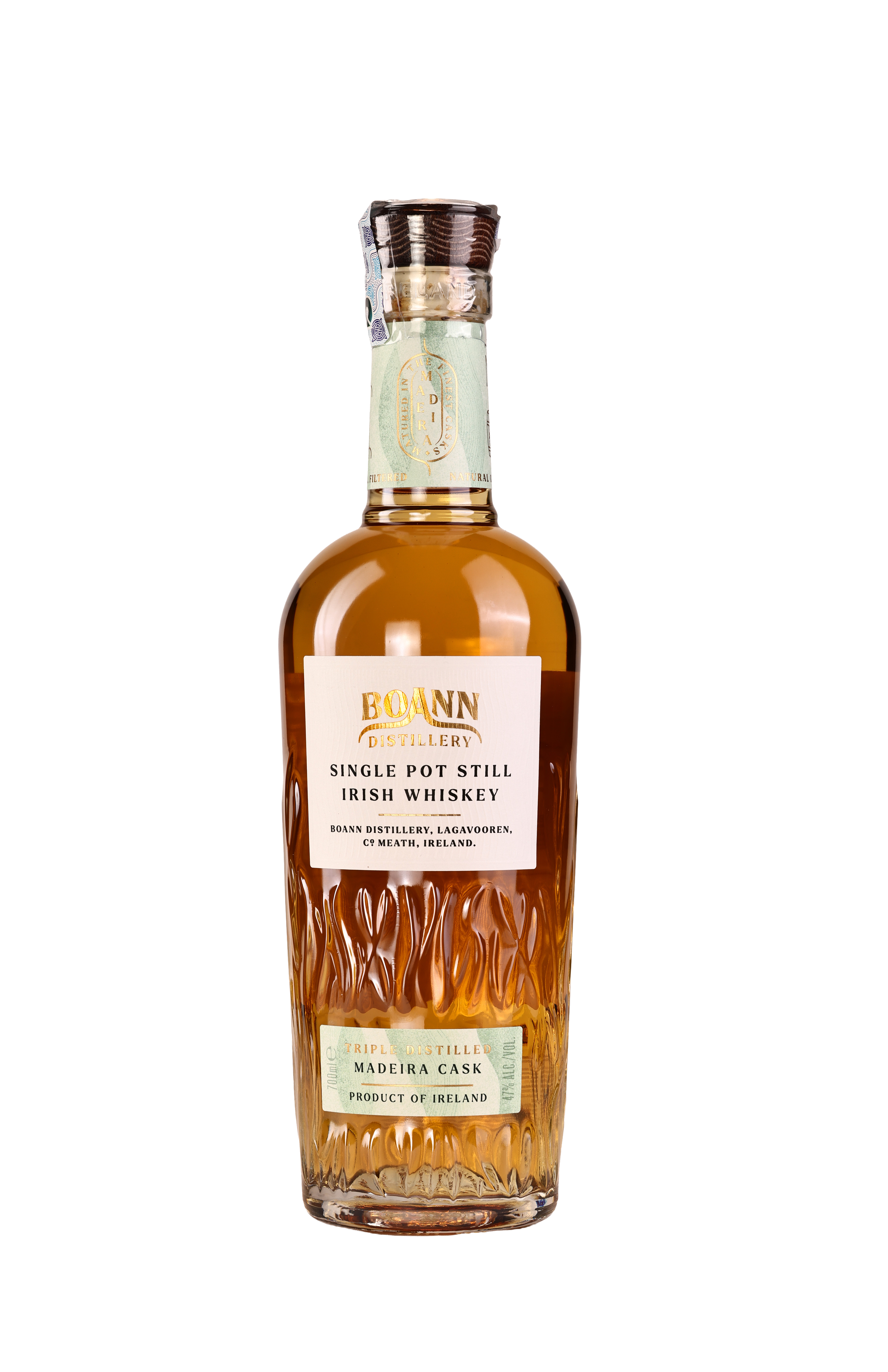 ვისკი Boann Distillery Single Pot Still Madeira Cask 47% - 0.7ლ