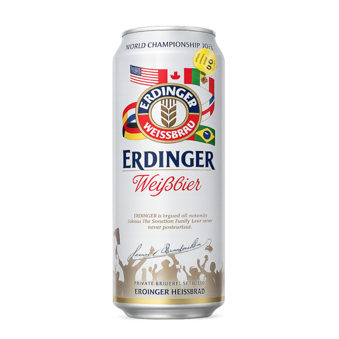 ლუდი Erdinger Weisbier (ქილა) 5.0% - 0.5ლ
