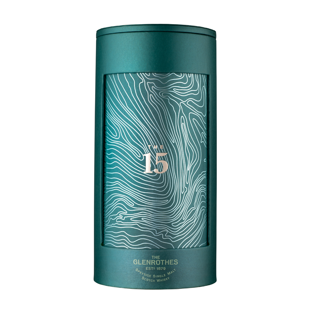 ვისკი Glenrothes Single Malt 15 Y.O. (ყუთით) 43% - 0.7ლ