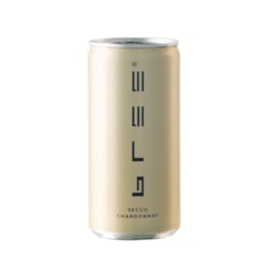 შუშხუნა ღვინო Secco Chardonnay Perlwein Bree 11% - 0.2ლ