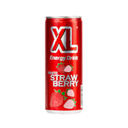 Energy Drink XL White Strawberry - 0.25L