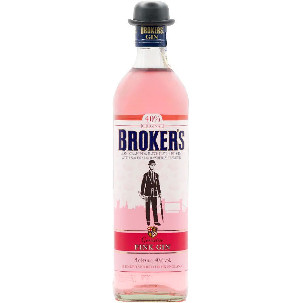 ჯინი Brokers Pink 40% - 0.7ლ