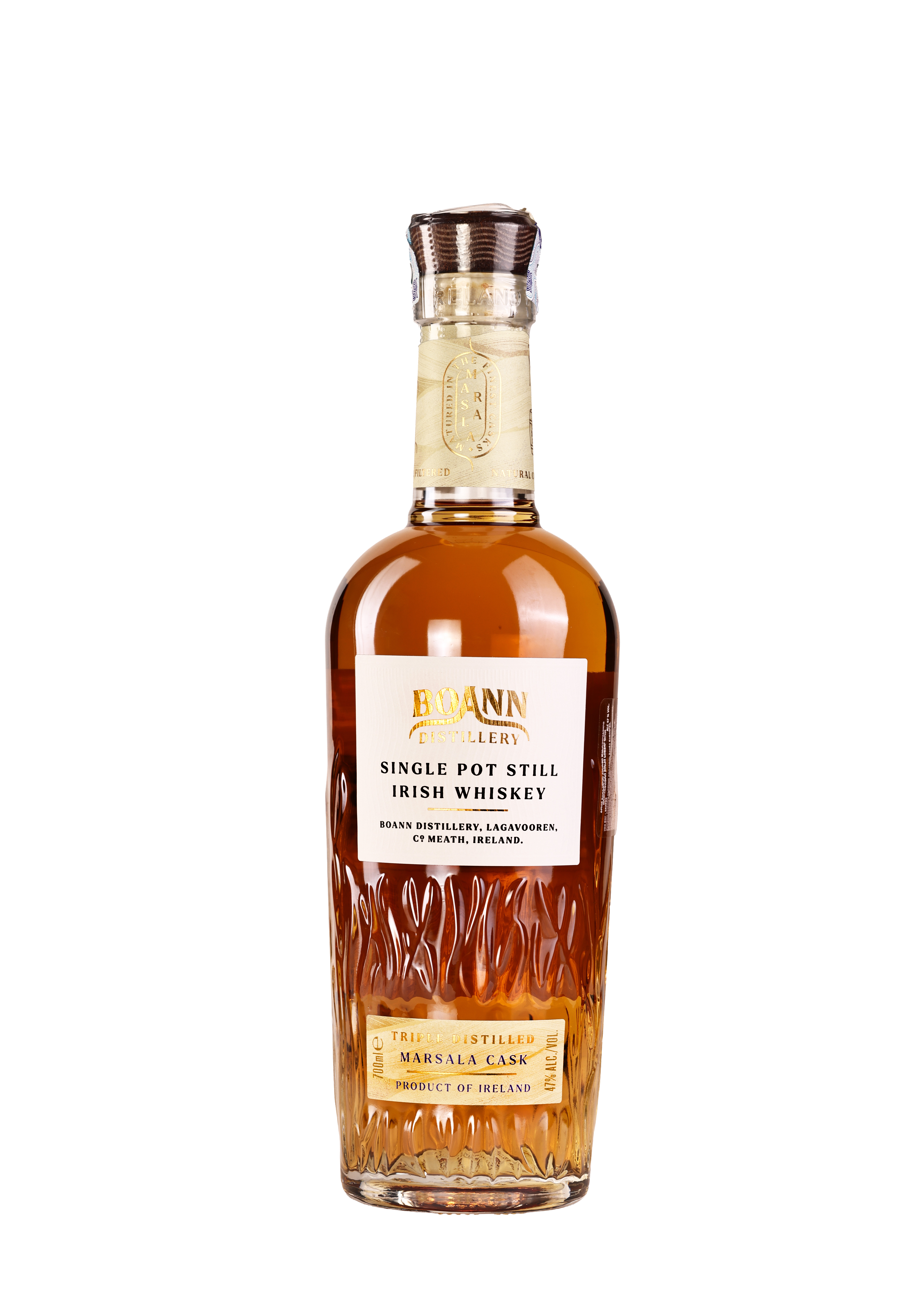 ვისკი Boann Distillery Single Pot Still Marsala Cask 47% - 0.7ლ