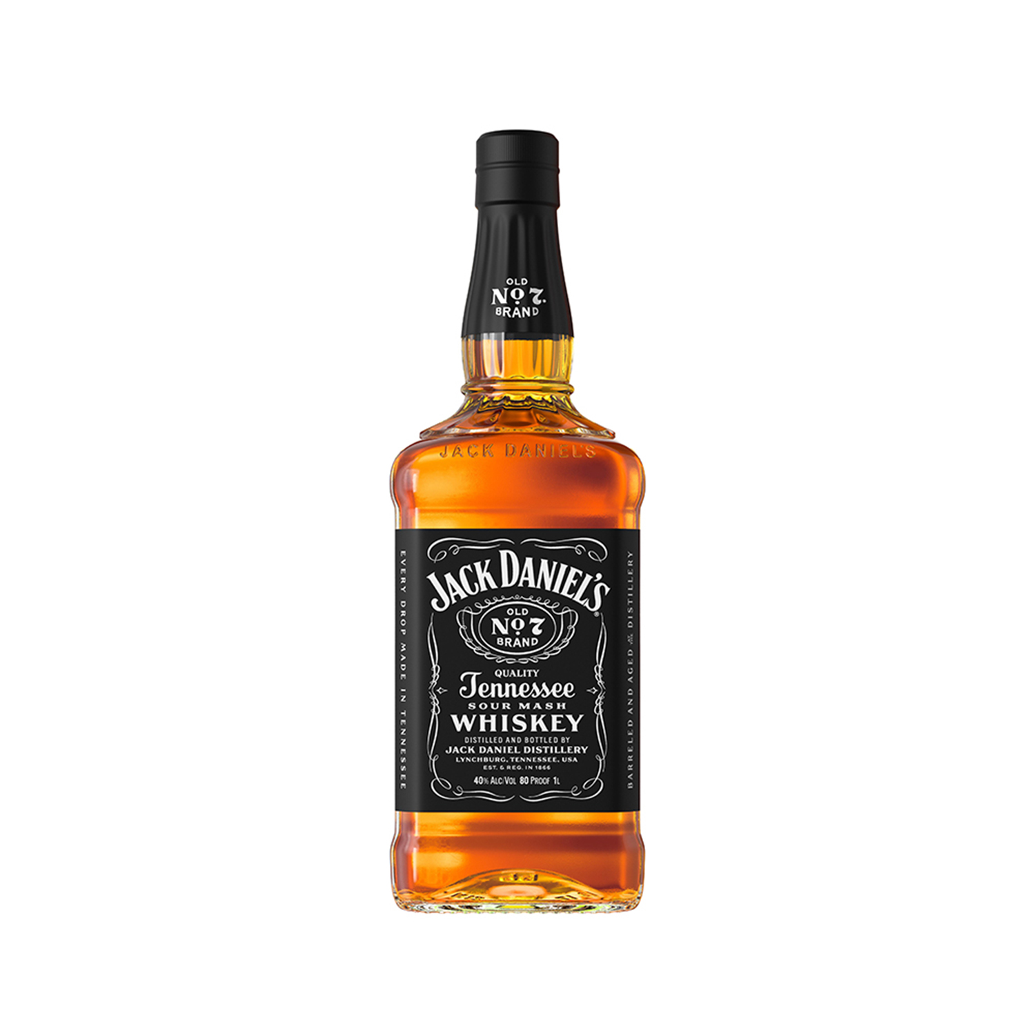 ვისკი Jack Daniels Old No. 7 Tennessee 40% - 1.0ლ