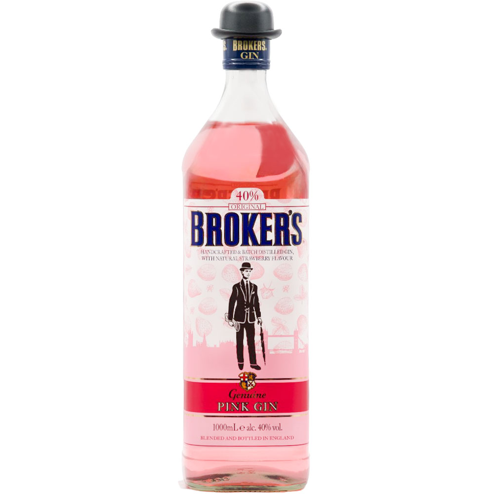 ჯინი Brokers Pink 40% - 1.0ლ