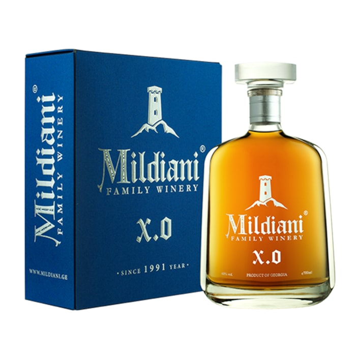 Brandy Mildiani X.O. 25 Y.O. (With Box) 40% - 0.7L
