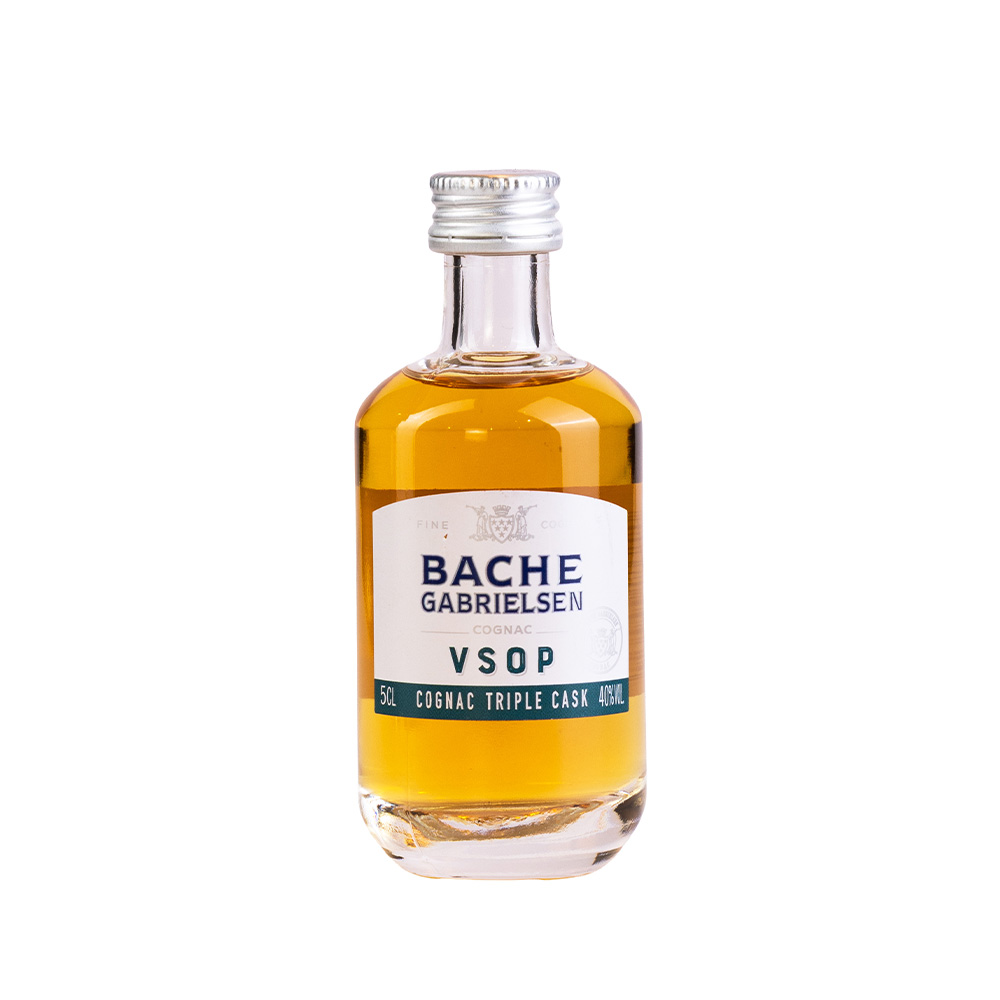 Cognac Bache Gabrielsen V.S.O.P. Triple Cask 40% - 0.05L