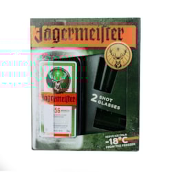 ლიქიორი Jägermeister 35% (+2 ჭიქა) - 0.7ლ