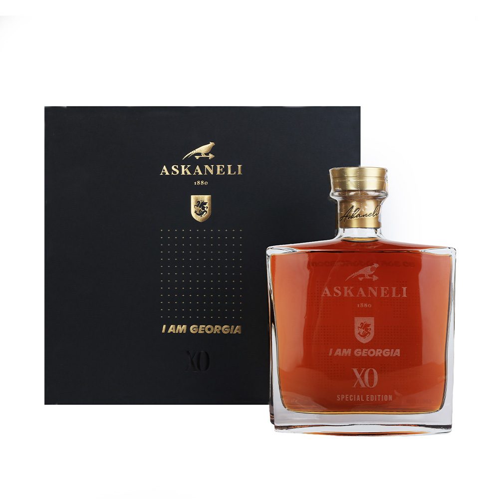 ბრენდი ასკანელი I am Georgia X.O. (ყუთით) 40% - 0.7ლ