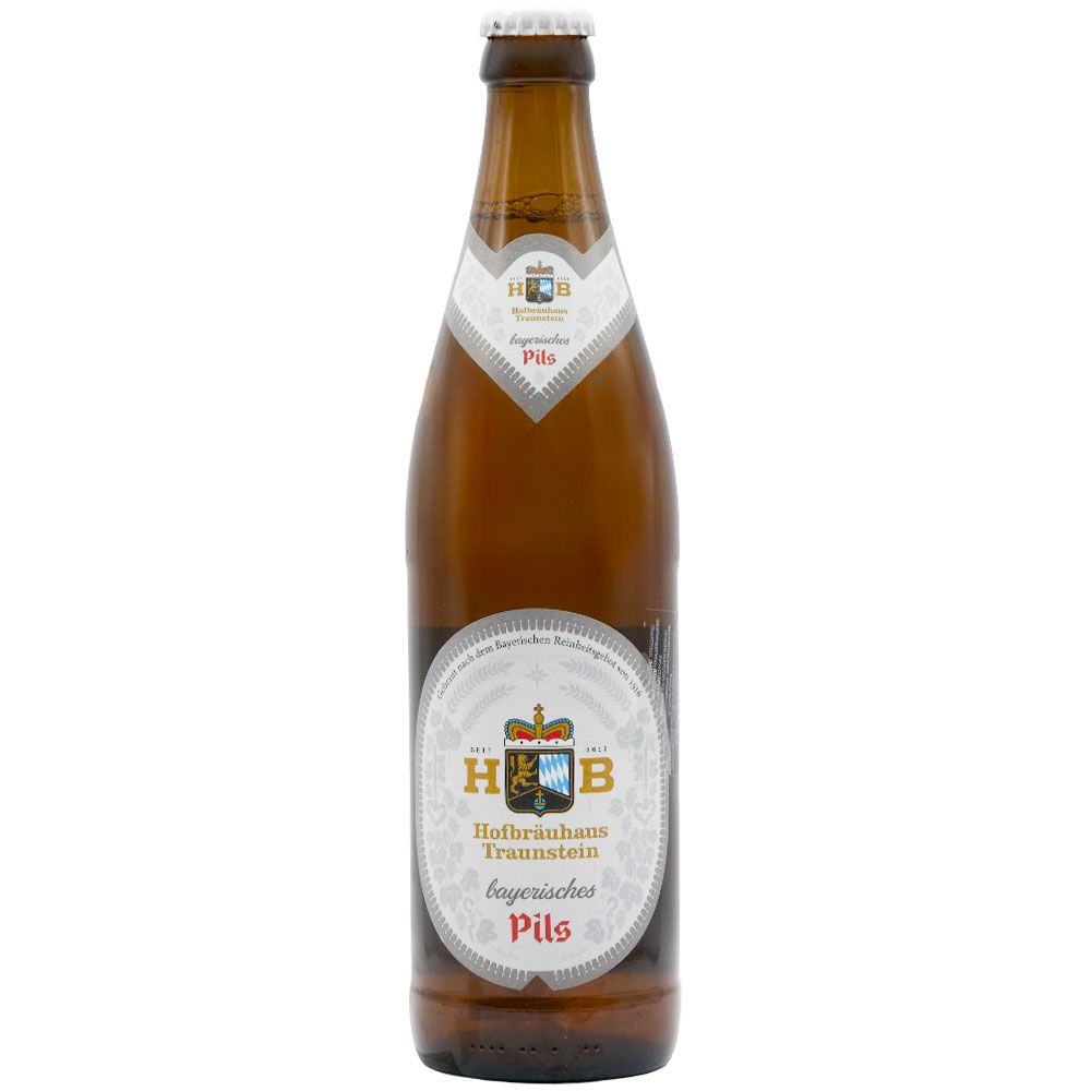 ლუდი HB Pils (შუშა) 5.1% - 0.5ლ
