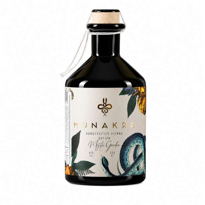 Gin Munakra Mystic Garden Dry 42% - 0.5L
