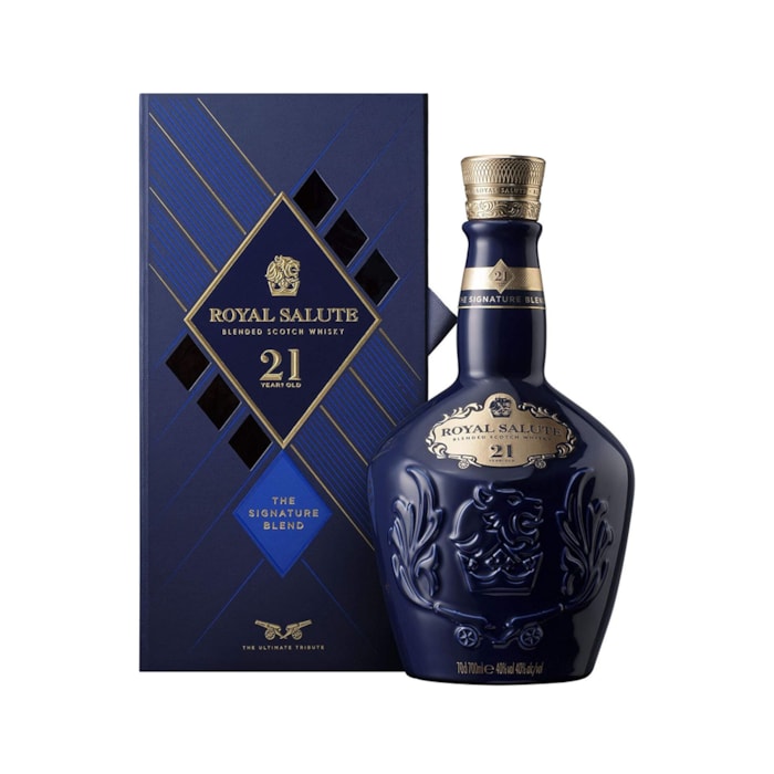 ვისკი Chivas Regal Royal Salute Blended Scotch 21 Y.O. (ყუთით) 40% - 0.7ლ