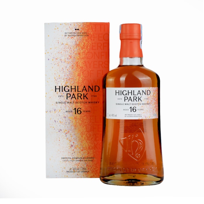 ვისკი Highland Park Single Malt Scotch 16 Y.O. (ყუთით) 48% - 0.7ლ