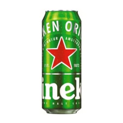 ლუდი Heineken (ქილა) 5% - 0.5ლ