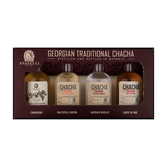 Chacha Classic Gift Set Anaseuli 45% - 0.02L